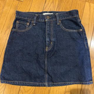 マウジー(moussy)のmoussy デニムスカート(ミニスカート)