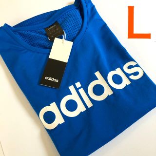 アディダス(adidas)の★新品★  アディダス  Ｌサイズ  カットソー  Ｔシャツ レディース (Tシャツ(長袖/七分))