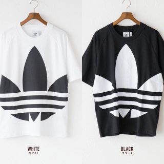 アディダス(adidas)のアディダス オリジナルス ビックロゴ Tシャツ 2枚セット ペア(Tシャツ/カットソー(半袖/袖なし))