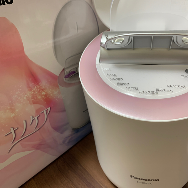 フェイスケア/美顔器【極美品】Panasonic   美顔器　ナノケア  EH-CSA9A-P