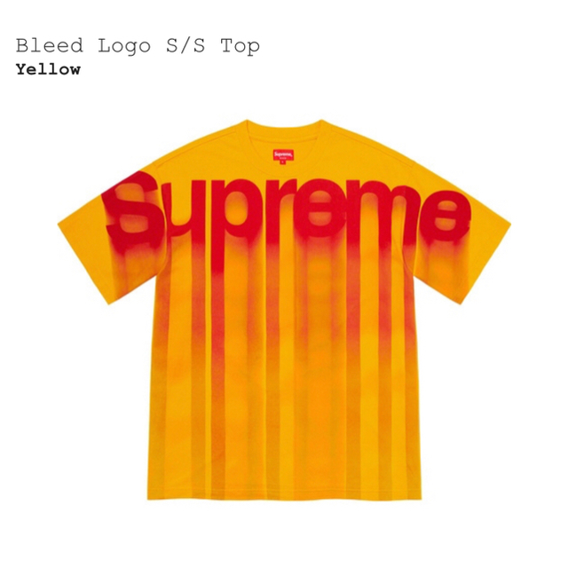 xl supreme bleed logo s/s top black