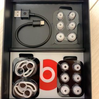 ビーツバイドクタードレ(Beats by Dr Dre)のbeats X 付属品 新品(ヘッドフォン/イヤフォン)