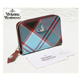 ヴィヴィアンウエストウッド(Vivienne Westwood)の新品【Vivienne ヴィヴィアン】本革 ラウンドファスナーミニ財布 名刺入れ(財布)