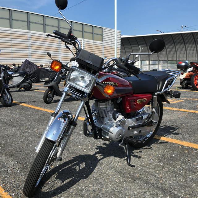 車体【低走行】ホンダ　CG125 走行距離1000キロ台