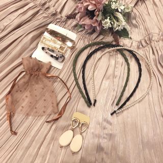 リリーブラウン(Lily Brown)の【超特価&限定1set】Lattice♡アクセサリー　激安おまとめ売りセット(カチューシャ)