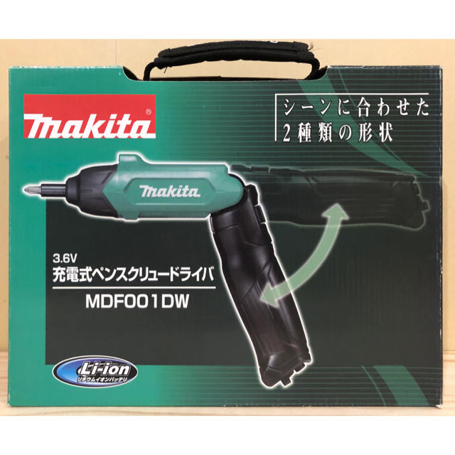 Makita(マキタ)の新品　マキタ　Makita 充電式　ペンスクリュー　ドライバ  MDF001DW スポーツ/アウトドアの自転車(工具/メンテナンス)の商品写真