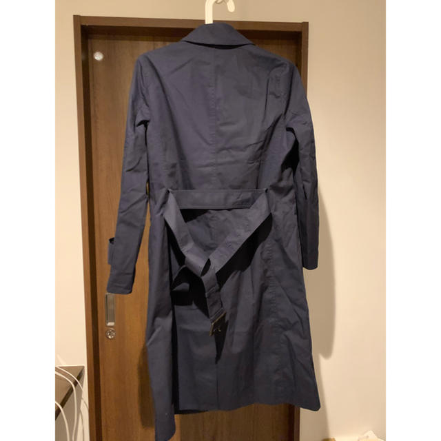 MUJI (無印良品) - 無印良品 撥水トレンチコート 婦人S ネイビー MUJI (無印良品) - 無印良品 撥水トレンチコート 婦人S ネイビー