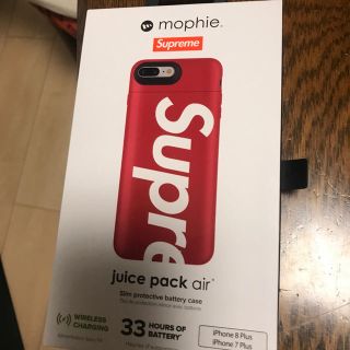 シュプリーム(Supreme)のsupreme juice pack iPhone7.8plus mophie(iPhoneケース)