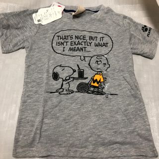 スヌーピー(SNOOPY)の新品120センチ　スヌーピー半袖Tシャツ(Tシャツ/カットソー)