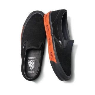 ダブルタップス(W)taps)のWTAPS × VANS OG CLASSIC SLIP-ON LX BLACK(スニーカー)