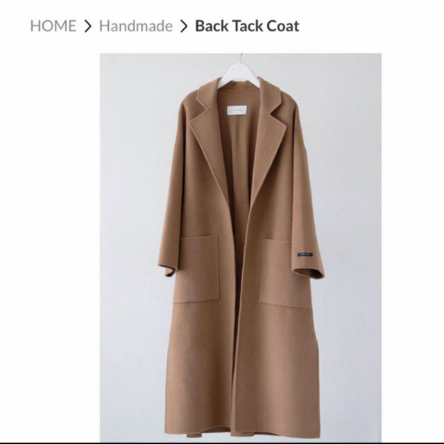 DEUXIEME CLASSE(ドゥーズィエムクラス)のna.e Back Tack Coat レディースのジャケット/アウター(ロングコート)の商品写真