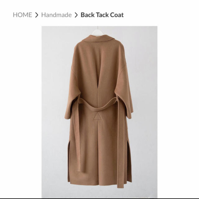 DEUXIEME CLASSE(ドゥーズィエムクラス)のna.e Back Tack Coat レディースのジャケット/アウター(ロングコート)の商品写真