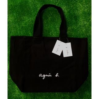 アニエスベー(agnes b.)のアニエスベー　トートバッグ   Lサイズ　ブラック　新品(トートバッグ)