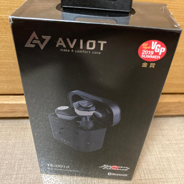 Avoid(アヴォイド)の新品 未開封 AVIOT TE-D01d アビオット ワイヤレスイヤホン スマホ/家電/カメラのオーディオ機器(ヘッドフォン/イヤフォン)の商品写真