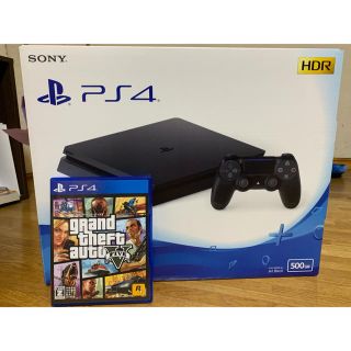 プレイステーション4(PlayStation4)のPS4 500GB GTA5セット(家庭用ゲーム機本体)