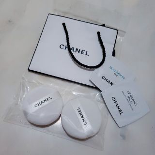 シャネル(CHANEL)のCHANEL シャネル・フェイスパウダー用パフ2個(パフ・スポンジ)