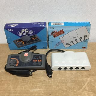 エヌイーシー(NEC)のNEC PCエンジン  ターボパッド  マルチタップ  セット  現状渡し品(家庭用ゲーム機本体)