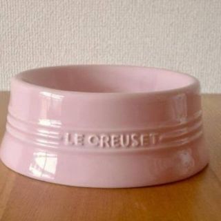 ルクルーゼ(LE CREUSET)のlecreuset ルクルーゼ　ペットボール　サテンピンク(犬)