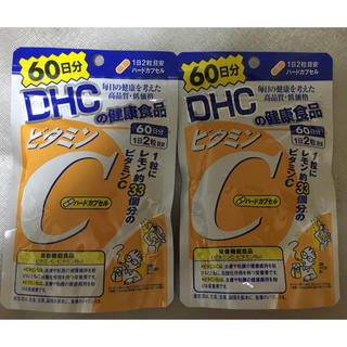 ディーエイチシー(DHC)の新品未使用未開封品（株）DHC  ビタミンC ハードカプセル 2袋×（120粒）(ビタミン)