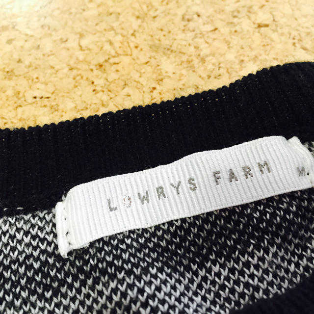 LOWRYS FARM(ローリーズファーム)のローリーズファーム ボーダースェット レディースのトップス(カットソー(長袖/七分))の商品写真