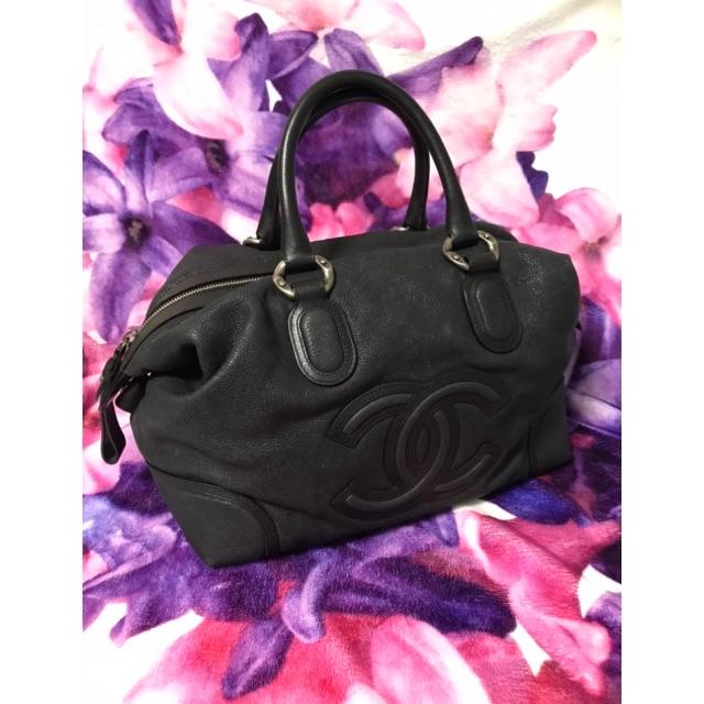 CHANEL - ☆ラブリーマム☆CHANEL☆美品☆ミニボストン☆レザー・ハンドバッグ☆