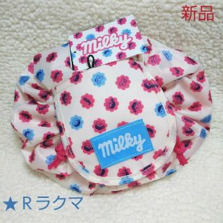 サンリオ(サンリオ)のペコちゃん 巾着ポーチ【新品･タグ付き】(ポーチ)