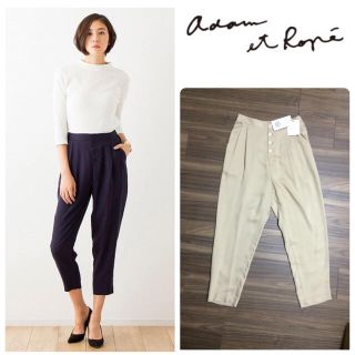 アダムエロぺ(Adam et Rope')の新品 アダムエロペ♡とろみパンツ(クロップドパンツ)