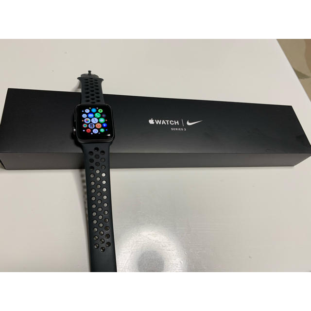 時計Apple Watch Nikeモデル38mm GPS アップルウォッチ3