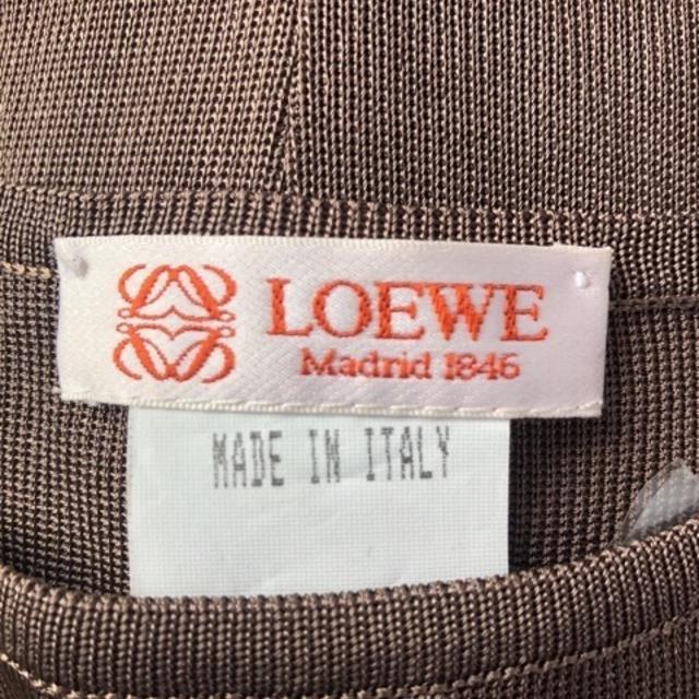 LOEWE(ロエベ)のロエベ ワンピース レディース ブラウン レディースのワンピース(その他)の商品写真