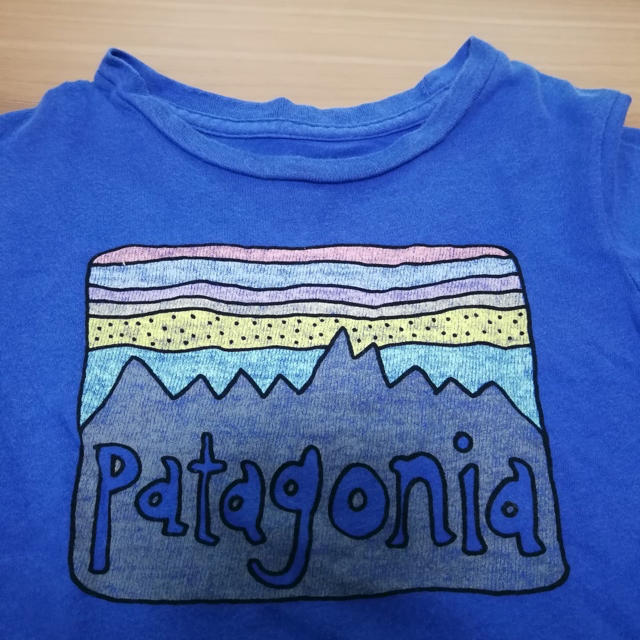 patagonia(パタゴニア)のPatagonia ロゴTシャツ（7） キッズ/ベビー/マタニティのベビー服(~85cm)(Ｔシャツ)の商品写真