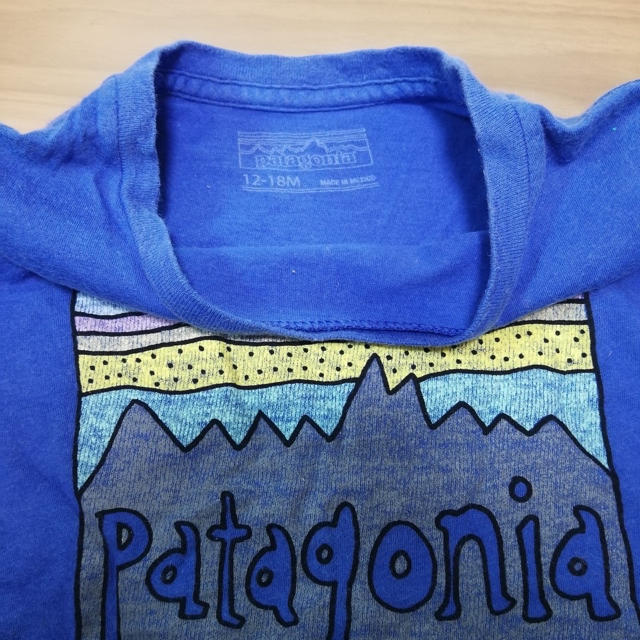 patagonia(パタゴニア)のPatagonia ロゴTシャツ（7） キッズ/ベビー/マタニティのベビー服(~85cm)(Ｔシャツ)の商品写真