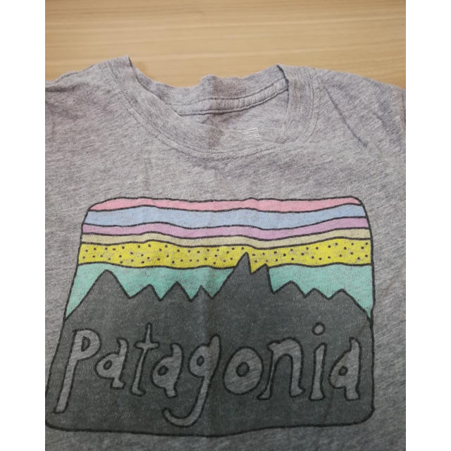 patagonia(パタゴニア)のPatagonia ロゴTシャツ（20） キッズ/ベビー/マタニティのベビー服(~85cm)(Ｔシャツ)の商品写真