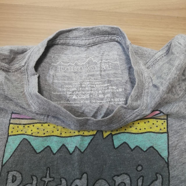 patagonia(パタゴニア)のPatagonia ロゴTシャツ（20） キッズ/ベビー/マタニティのベビー服(~85cm)(Ｔシャツ)の商品写真