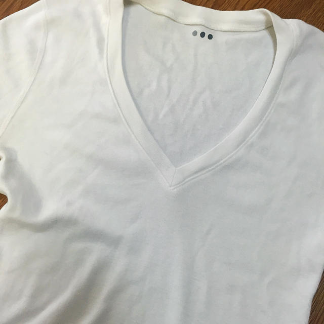 three dots(スリードッツ)のスリードッツ カットソー レディースのトップス(Tシャツ(長袖/七分))の商品写真