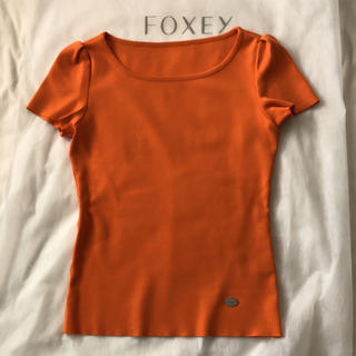 フォクシー(FOXEY)のフォクシー　カットソー38(カットソー(半袖/袖なし))