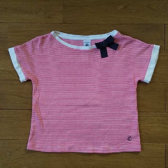 PETIT BATEAU(プチバトー)のプチバトー Tシャツ 5ans/108㎝ キッズ/ベビー/マタニティのキッズ服女の子用(90cm~)(Tシャツ/カットソー)の商品写真