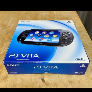 PlayStation®Vita クリスタル・ブラック Wi-Fiモデル(携帯用ゲーム機本体)