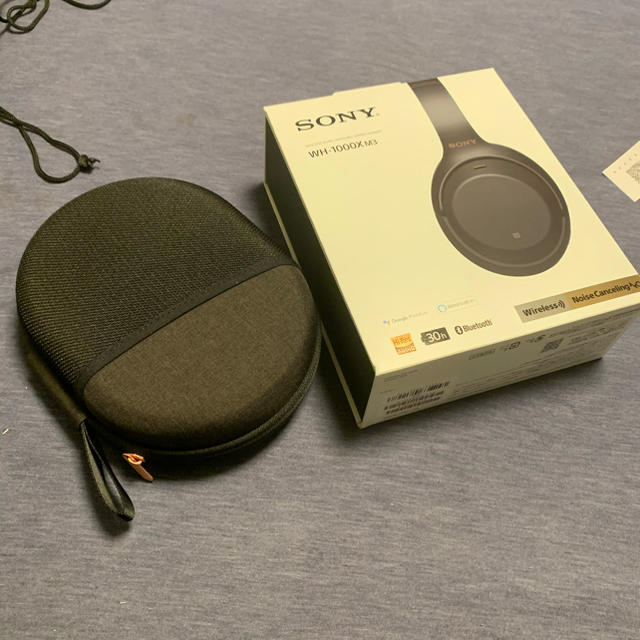 ヘッドフォン/イヤフォン超美品 SONY WH-1000XM3(B)　ヘッドホン