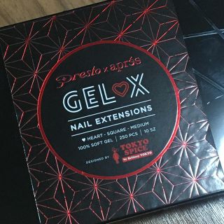 【日本未発売】ハートくりぬきネイルチップ♡GEL-X(つけ爪/ネイルチップ)