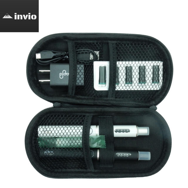 invio4 ブラック ワイド型　プルームテックプラス用 マウスピース装着収納可 メンズのファッション小物(タバコグッズ)の商品写真