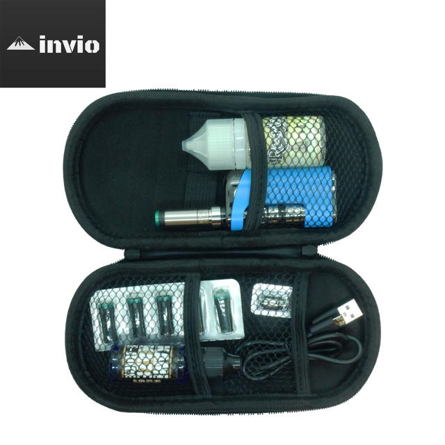invio4 ブラック ワイド型　プルームテックプラス用 マウスピース装着収納可 メンズのファッション小物(タバコグッズ)の商品写真