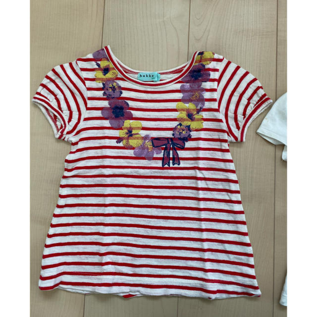 hakka kids(ハッカキッズ)のハッカキッズ　Tシャツ　100 おまけ付き★ キッズ/ベビー/マタニティのキッズ服女の子用(90cm~)(Tシャツ/カットソー)の商品写真