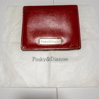 ピンキーアンドダイアン(Pinky&Dianne)のピンキー&ダイアン Pinky&Dianne 2つ折り財布 レッド レザー(財布)
