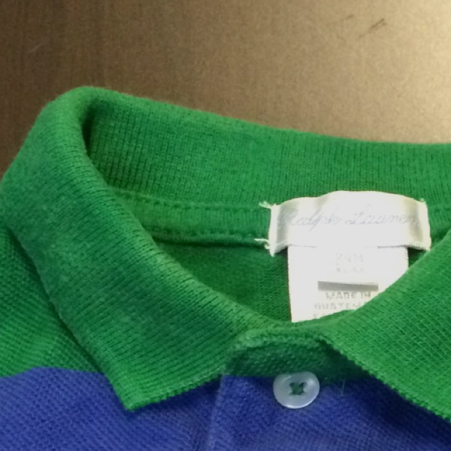 Ralph Lauren(ラルフローレン)のラルフローレン ポロシャツ  90   24M キッズ/ベビー/マタニティのキッズ服男の子用(90cm~)(Tシャツ/カットソー)の商品写真
