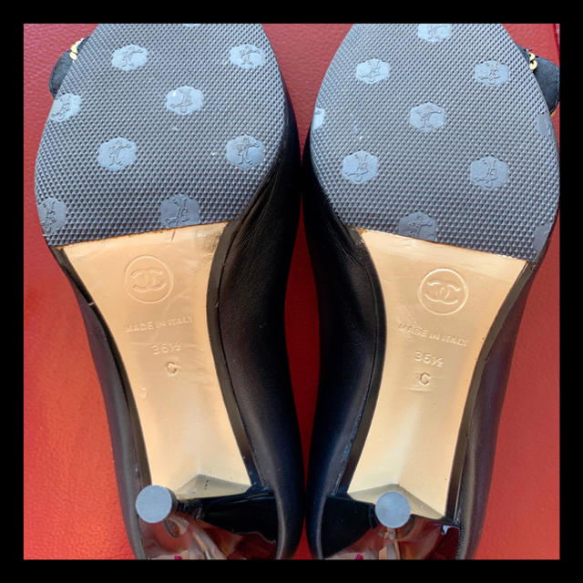 CHANEL - 超特価品✨レア✨美品❤️シャネル CHANEL❤️ オープントゥ