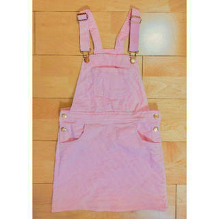 マカロン様専用 h&m ピンク サロペット 美品 可愛い 140センチ スカート(スカート)