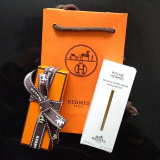 エルメス(Hermes)のHERMES ROUGE 銀座店購入 リップ 口紅 新品未使用☆ ギフトセット(口紅)