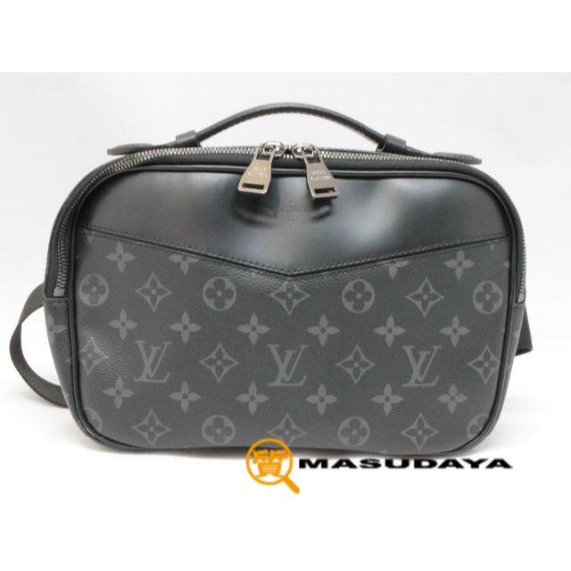 LOUIS VUITTON(ルイヴィトン)のルイヴィトンモノグラムエクリプスバムバックM42906【美品】 メンズのバッグ(ショルダーバッグ)の商品写真