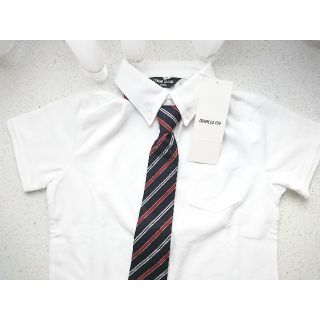 コムサイズム(COMME CA ISM)の新品100ネクタイ付シャツ(Tシャツ/カットソー)