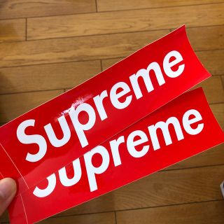 シュプリーム(Supreme)のシュプリーム　ステッカー(しおり/ステッカー)